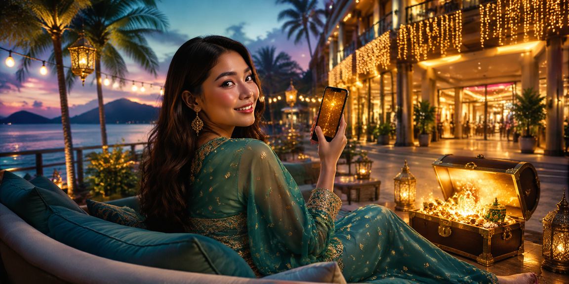 Suasana riang Hari Raya di Langkawi dengan hiburan dan taruhan sukan mantap88