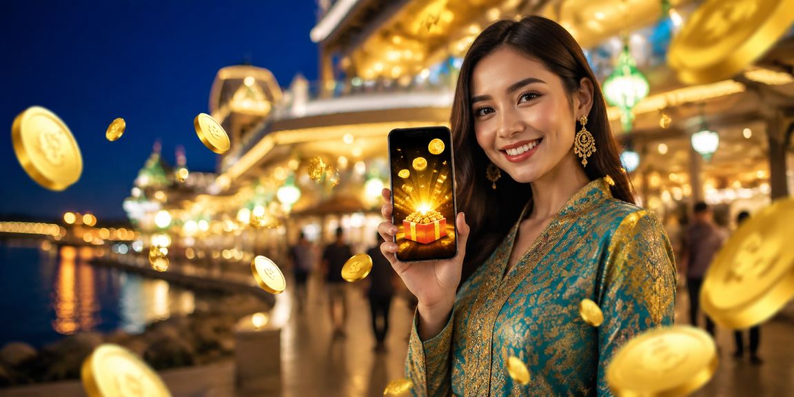 Pengguna Malaysia menggunakan aplikasi kasino mantap88 semasa perayaan Hari Raya